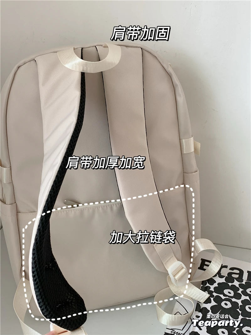 Polyester Waterproof Bag Large Capacity Travelling Bag Girl Casual Bag Teenagers