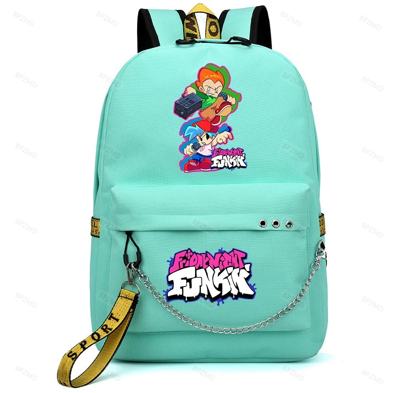Polyester Casual Backpack for Students School Laptop College Travel