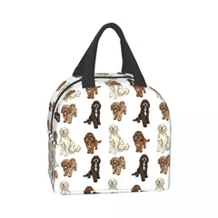 Poodle Cross Insulated Lunch Bag Waterproof Sproodle Cooler