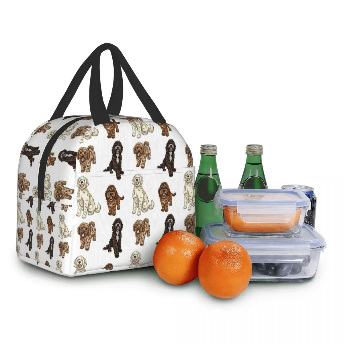 Poodle Cross Insulated Lunch Bag Waterproof Sproodle Cooler
