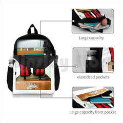 Pop Art Red Bottom Heels Outdoor Hiking Backpack