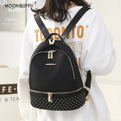 Anti Theft Shoulder Bag Large Capacity Oxford Backpack