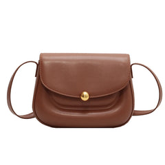 PU Leather Women Shoulder Bag Texture Messenger Handbag