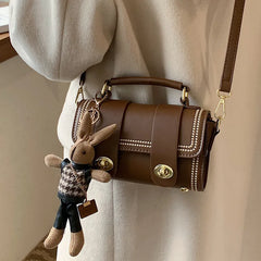 Autumn Winter Shoulder Messenger Handbag Women Small Square Bags All-match