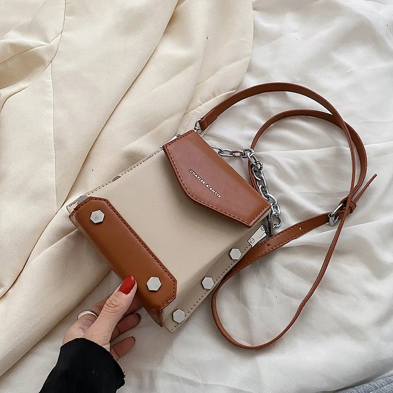Women's Summer Messenger Bag High-quality Texture Explosion Mobile Phone Bag