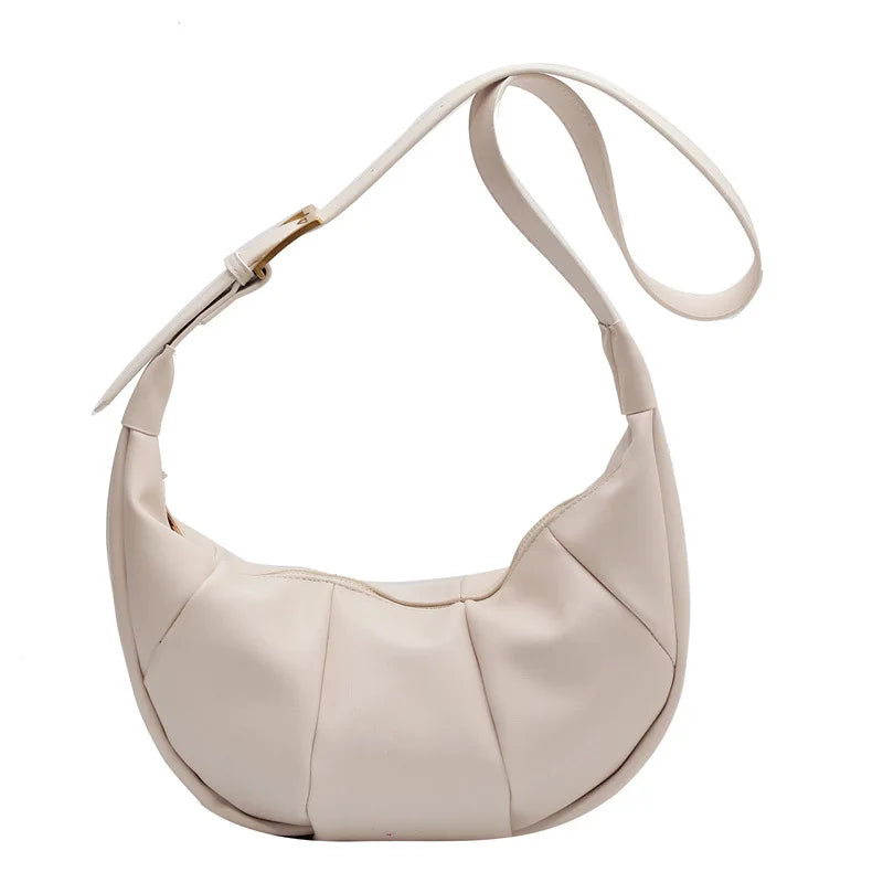Winter Large Capacity PU Leather Crossbody Bag for Women