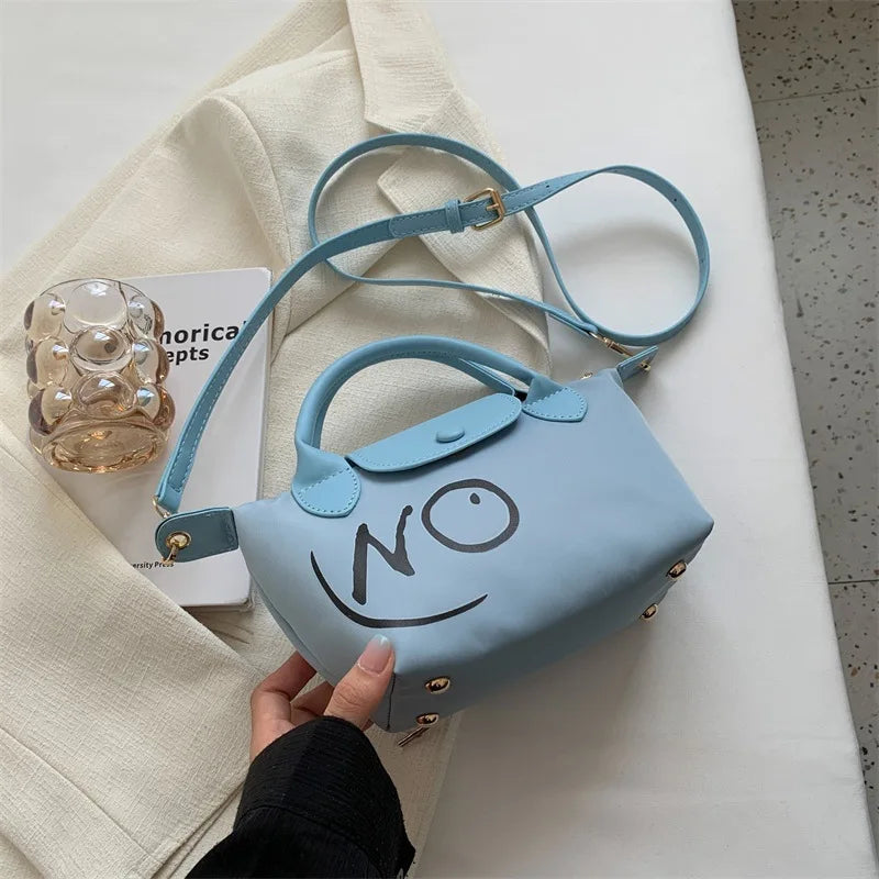 Nylon Messenger Handbag Women's Crossbody Bag