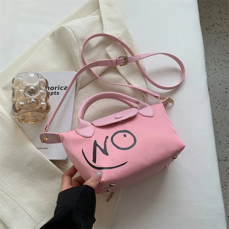 Nylon Messenger Handbag Women's Crossbody Bag