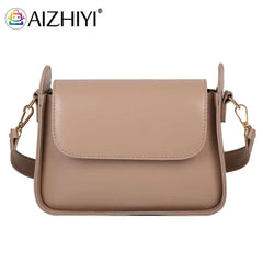 Underarm Bag Women Wide Strap PU Leather Small Handbag