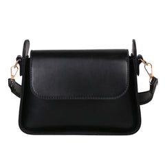 Underarm Bag Women Wide Strap PU Leather Small Handbag
