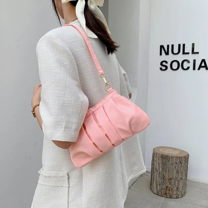 Crocodile Pattern Underarm Bag Summer Shoulder Handbag for Women