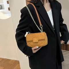 Matte Small Chain Messenger Bag