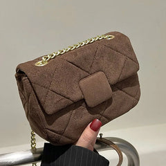 Matte Small Chain Messenger Bag