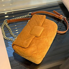 Matte Small Chain Messenger Bag