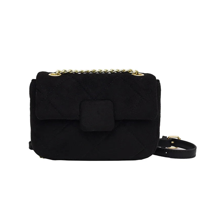 Matte Small Chain Messenger Bag