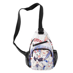 Usada Pekora Crossbody Chest Bag Waterproof Boys/Girls Sports Travel Bag