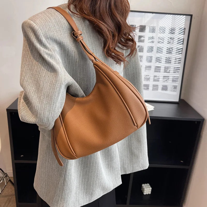 Western Style PU Leather Shoulder Bags Texture Retro Messenger Bags