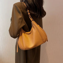 Western Style PU Leather Shoulder Bags Texture Retro Messenger Bags