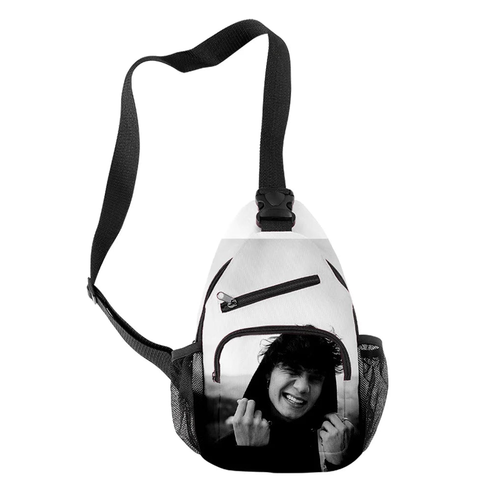 JADEN HOSSLER Crossbody Chest Bags Waterproof Oxford Sports Travel Bags