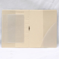 Creative Mechanical Protection Bag for 14*9.6CM Passport Holder
