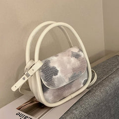 Senior Mini Square Shoulder Bag Women Messenger Bag