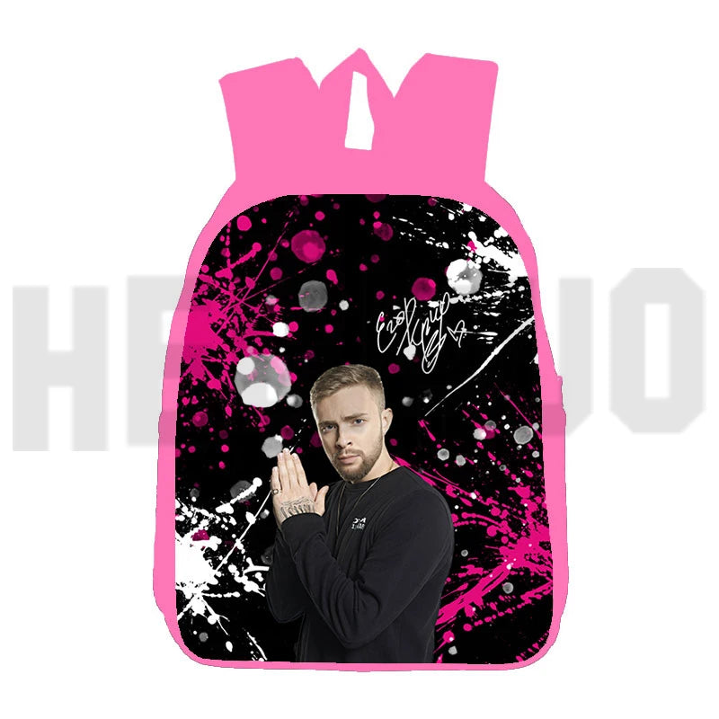 Egor Kreed Kids Backpack 16 Inch Pink School Bag