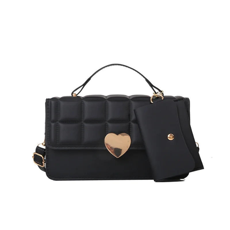 Rhombus Retro Women's Shoulder Messenger Bag