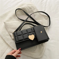 Rhombus Retro Women's Shoulder Messenger Bag