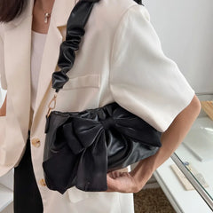 Casual Chain Messenger Bow Shoulder Hand Bag for Women