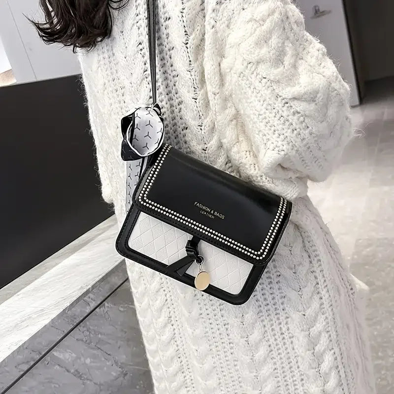 Small Square Bag Women's Bag Autumn Winter Shoulder Bag Handbag