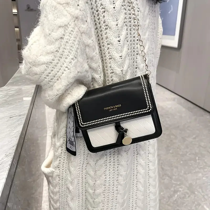 Small Square Bag Women's Bag Autumn Winter Shoulder Bag Handbag