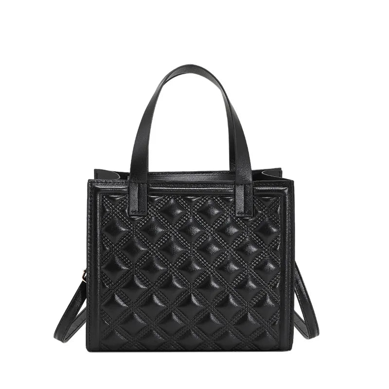 Textured Women's Crossbody Bag Small Square Handbag