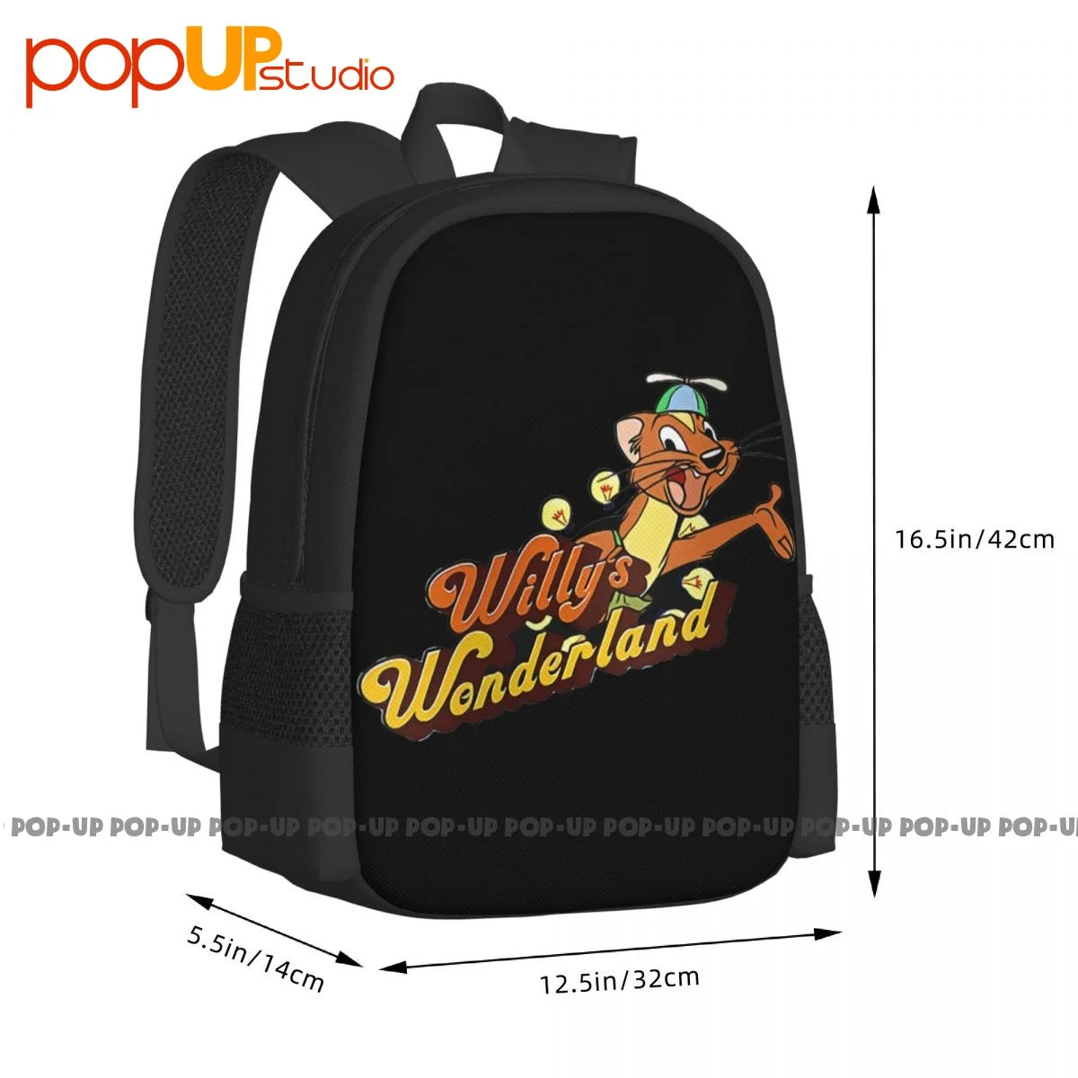 Willy'S Wonderland Movie Nicolas Cage Regular Backpack Large Capacity