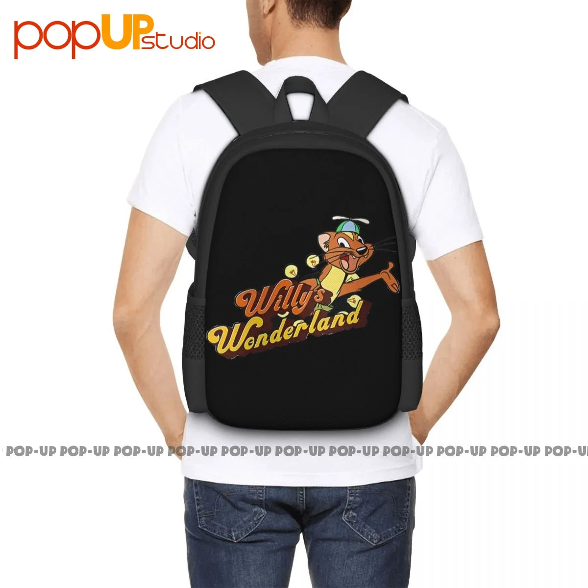 Willy'S Wonderland Movie Nicolas Cage Regular Backpack Large Capacity