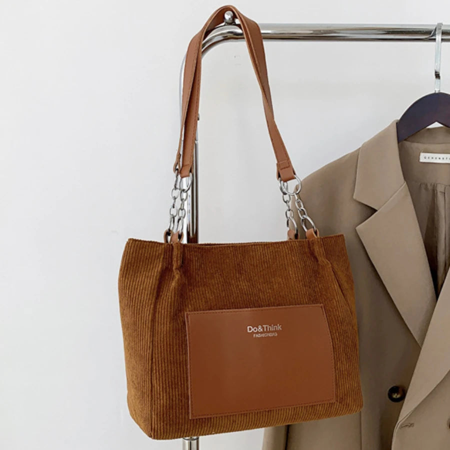 Women Bags Autumn Winter Retro Bucket Bag
