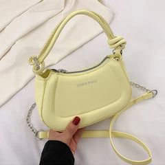 Women Shoulder Bag Solid Pu Leather Crossbody Bags Lady Small Handbags
