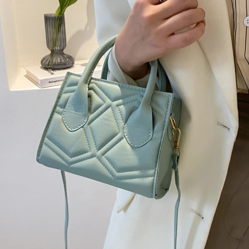 Women Small Bags Early Spring Messenger Bag Shoulder Small Square Bag