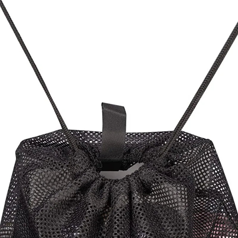 Portable Backpack Fruit And Vegetable Mesh Storage Bag