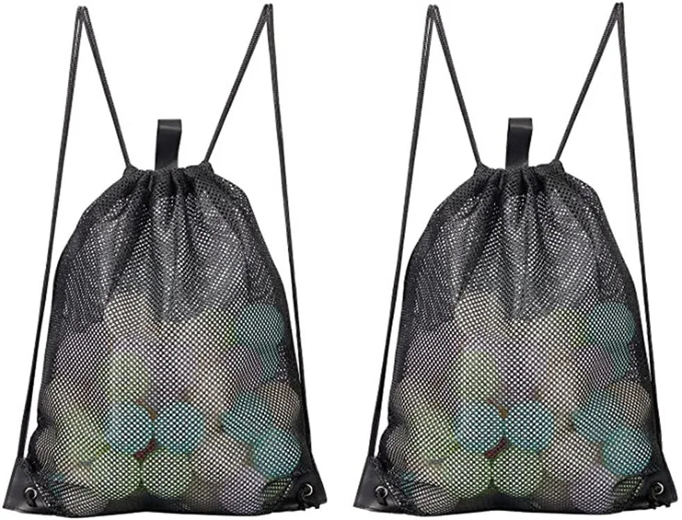 Portable Backpack Fruit And Vegetable Mesh Storage Bag