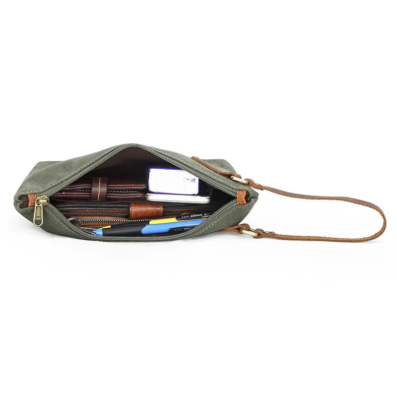 Portable Canvas Large-capacity Wash Bag for Business Trips Men and Women