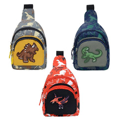 Kids Dinosaur Shoulder Bag Crossbody Phone Pouch