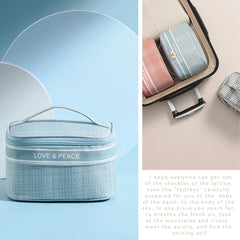Portable Makeup Storage Bag Large Capacity Travel Toiletry Accessories