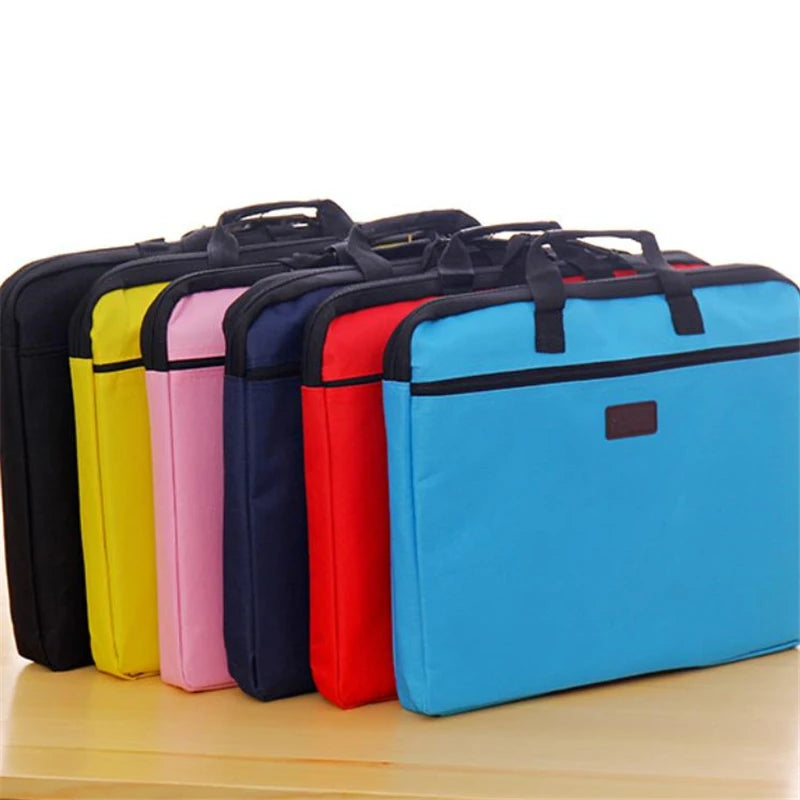 Canvas A4 Office Bag Multi-layer Briefcase