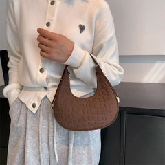 Versatile Felt Cloth Shoulder Bag for Women