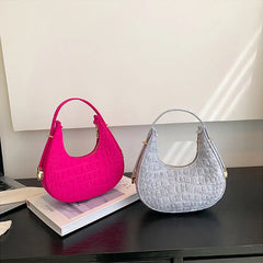 Versatile Felt Cloth Shoulder Bag for Women