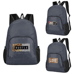 Foldable Leopard Pattern Daypack for Outdoor Sports