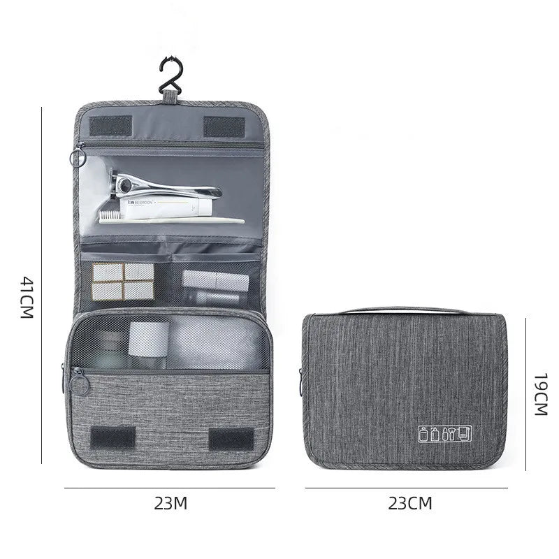 Portable Hanging Cosmetic Bag Travel Organizer Toiletry Wash Make