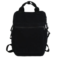 Canvas School Backpack Girl Boy Travel Bag College Laptop Bag