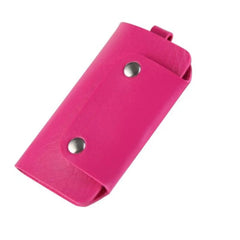 Leather Housekeeper Keychain Holder Car Key Bag Case