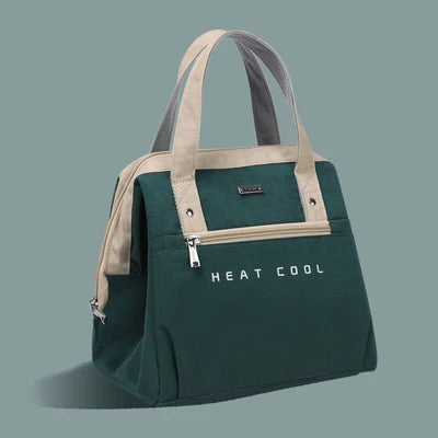 Portable Lunch Bag for Women Large Capacity Thermal Food Storage Office Worker